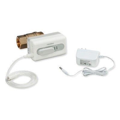 Resideo L5 Wi-Fi Actuator with L1 Leak Detector and NPT Ball Valve