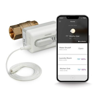 Resideo L5 Wi-Fi Actuator and NPT Ball Valve