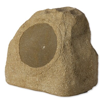 Russound 2-Way OutBack Outdoor Rock Speaker, 8 In., Sandstone
