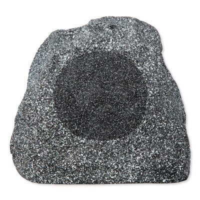 Russound 2-Way OutBack Outdoor Rock Subwoofer, 8 In., Granite