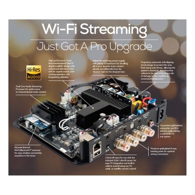 Russound MBX-AMP Wi-Fi Streaming Zone Amplifier