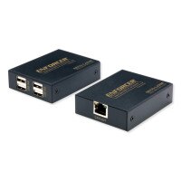Seco-Larm Enforcer High-Speed USB 2.0 1x4 Extender Over Single Cat5e/6/7