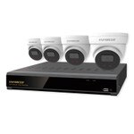 Seco-Larm ENFORCER NVR and Camera Kit, 4K 4-Channel NVR + 4 IP 5MP Cameras + 2TB HDD