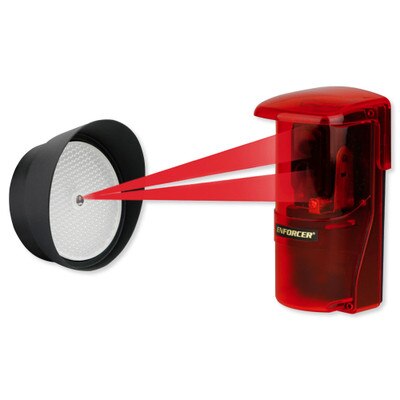 Seco-Larm Enforcer Polarized Reflective Beam Sensor, 33 Ft.