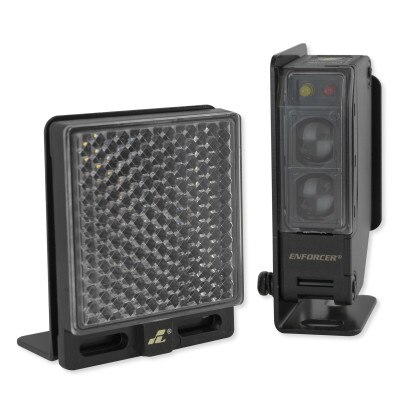 Seco-Larm Enforcer Reflective Beam Sensor with Square Reflector, 35'