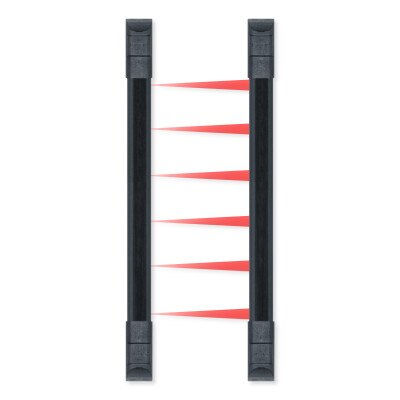 Seco-Larm Enforcer Curtain Sensors, 6 Beams, 44"