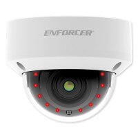 Seco-Larm ENFORCER 5MP IP Mini Vandal Dome Camera, 2.8mm Fixed Lens