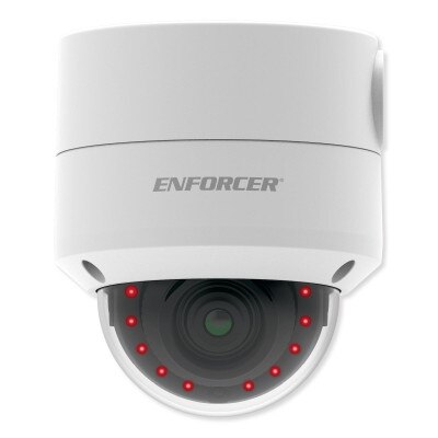 Seco-Larm ENFORCER 5MP IP Mini Vandal Dome Camera, 2.8mm Fixed Lens