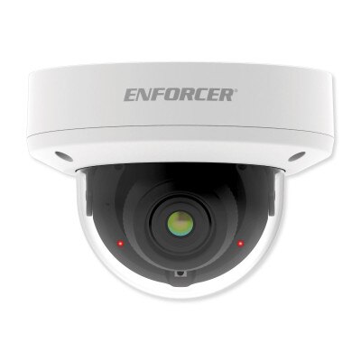 Seco-Larm ENFORCER 5MP IP Vandal Dome Camera, 2.8 to 12mm Motorized Lens