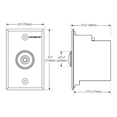Seco-Larm Enforcer IP Wallplate Camera