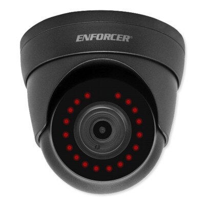 Seco-Larm Enforcer 4-in-1 Analog Turret Camera, Gray, Fixed Lens