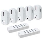 Seco-Larm Enforcer CBA Wireless Outlet Controller, 5-Channel