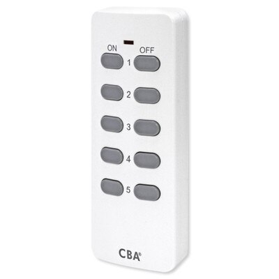 Seco-Larm Enforcer CBA Wireless Outlet Controller Kit, 5 Outlets