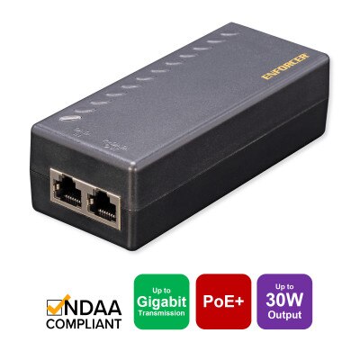 Seco-Larm ENFORCER 30W PoE Injector