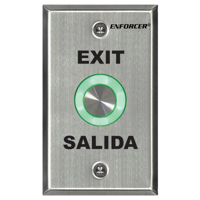 Seco-Larm Enforcer Piezoelectric Request-to-Exit Plate