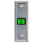 Seco-Larm Enforcer Slimline Push-to-Exit Plate, Illuminated