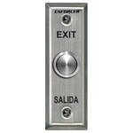 Seco-Larm Enforcer Push-To-Exit Plate, Vandal Resistant, Slimline