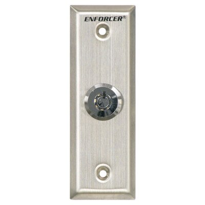 Seco-Larm Enforcer Request-To-Exit Slimline Key Switch Plate