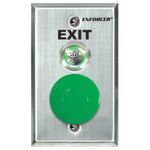 Seco-Larm Enforcer Request-To-Exit Plate with Status LED & Adjustable Buzzer