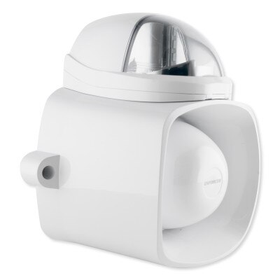 Seco-Larm Enforcer Self-Contained Siren/Strobe with Audio Input, Clear