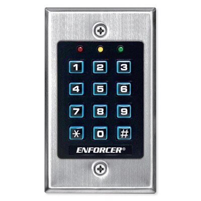 Seco-Larm Enforcer Access Control Keypad with Backlit Keys