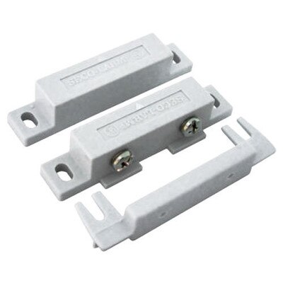Seco-Larm Enforcer Magnetic Contact, Surface-Mount, NO, 3/4 In. Gap, White
