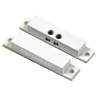 Seco-Larm Enforcer Magnetic Contact, Surface-Mount, 1 In. Gap, White
