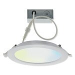 SATCO Starfish Wi-Fi 6 In. LED Tunable & Dimmable White Edge-Lit Remote Driver Downlight