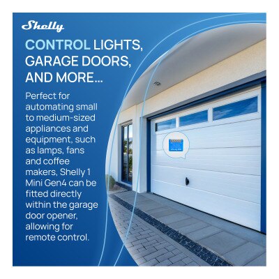 Shelly 1 Mini Gen4 Compact Smart Switch