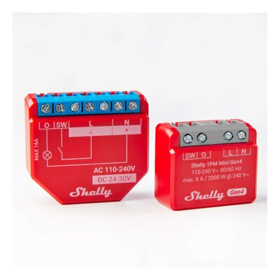 Shelly 1PM Mini Gen4 Smart Relay