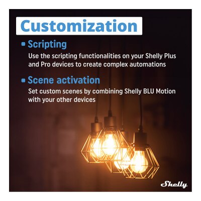 Shelly BLU Motion Bluetooth Motion Sensor