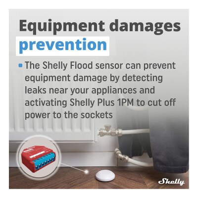 Shelly Wi-Fi Flood Sensor