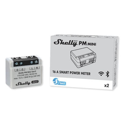 Shelly Wi-Fi PM Mini Gen3 Smart Power Meter
