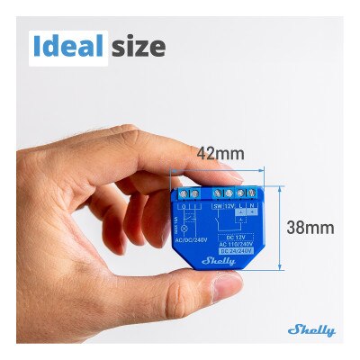 Shelly Wi-Fi Plus 1 with Dry Contacts