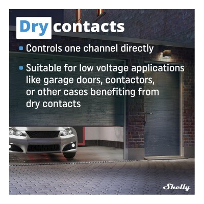 Shelly Wi-Fi Plus 1 with Dry Contacts
