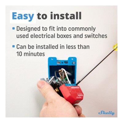 Shelly Wi-Fi Plus 1PM UL Smart Relay