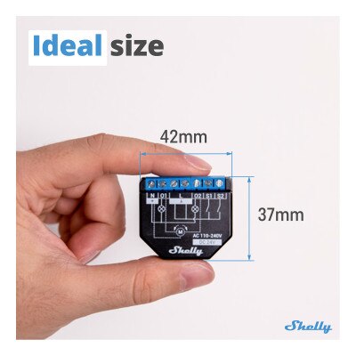 Shelly Wi-Fi Plus 2PM UL Smart Relay