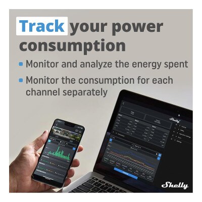Shelly Wi-Fi Plus 2PM UL Smart Relay