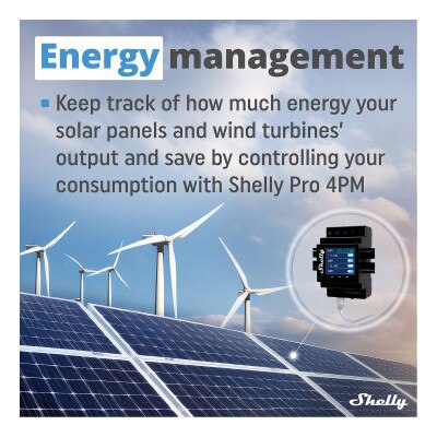 Shelly Pro 4PM Relay Switch