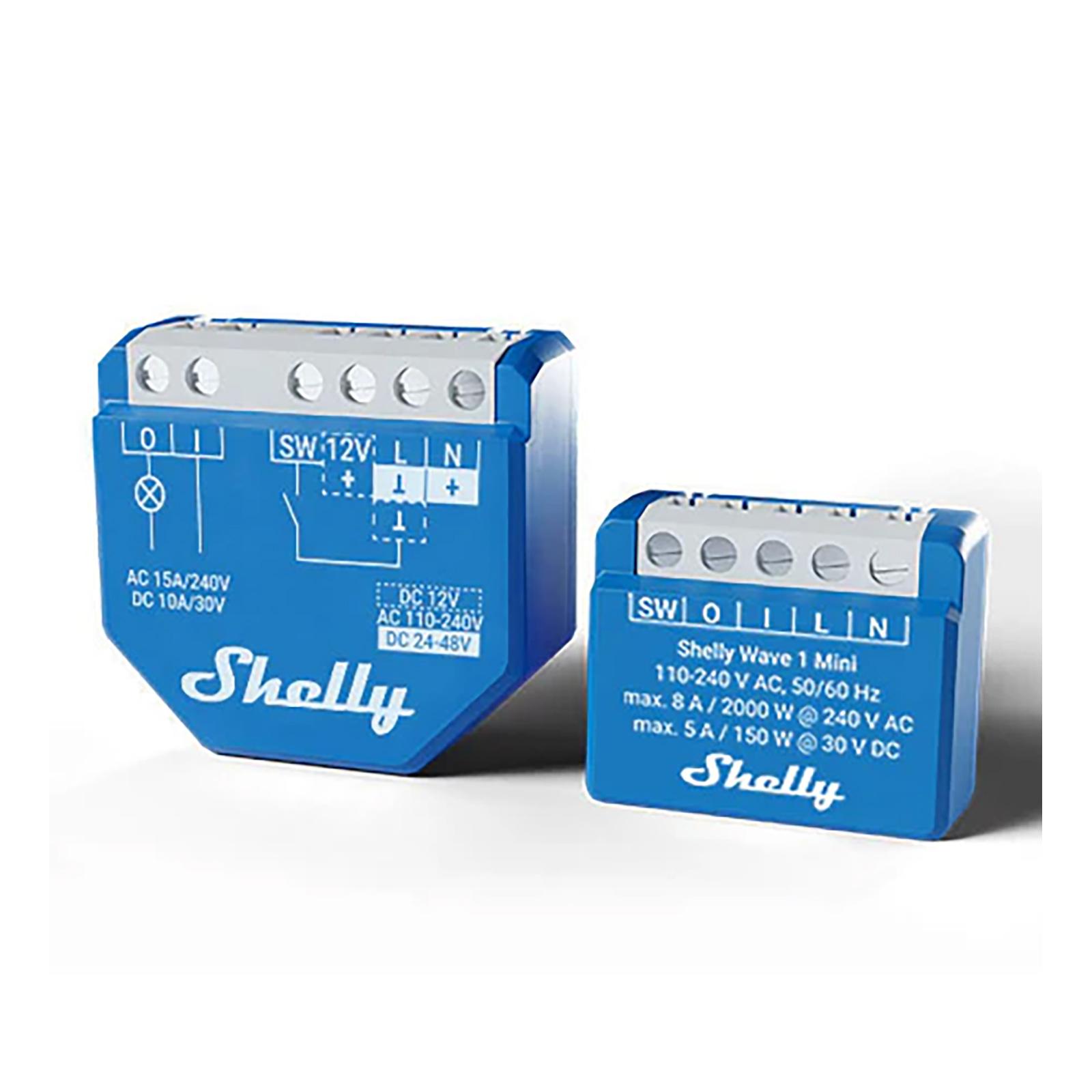 Shelly Wave 1 Mini US, Z-Wave 800 & Z-Wave LR