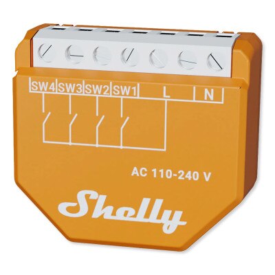 Shelly Wave i4 US Multi-Input Control Module, Z-Wave 800 & Z-Wave LR