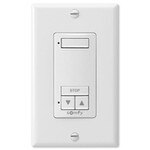 Somfy DecoFlex Wirefree RTS Wall Switch, 1-Channel, White (Open Box)