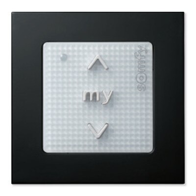Somfy Smoove Frame, Black
