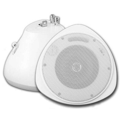 Speco Hanging Pendant Speaker, 8 Ohm, White