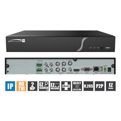 Speco 6 Channel Hybrid Digital Video Recorder with 1 SATA Port