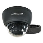 Speco 2MP HD-TVI IR Dome Camera, 2.8-12mm Motorized Lens, Dark Gray