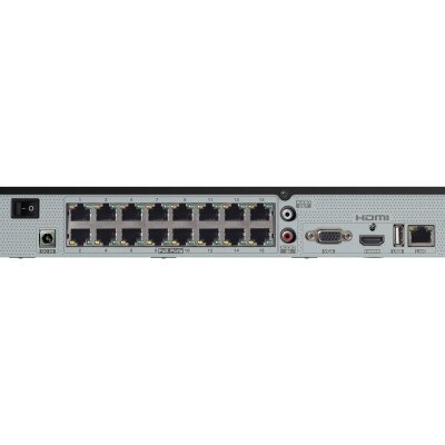 Speco 4K H.265 NVR with Smart Analytics 16 Channel with 16 Built-In PoE Ports