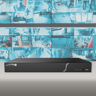 Speco 4K H.265 NVR with Smart Analytics 16 Channel with 16 Built-In PoE Ports