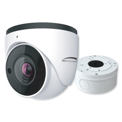 Speco 2MP H.265 IP Turret Camera with Analytics and Junction Box