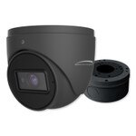 Speco 4MP Flexible Intensifier IP Turret Camera with Analytics and Junction Box, 2.8mm Fixed Lens